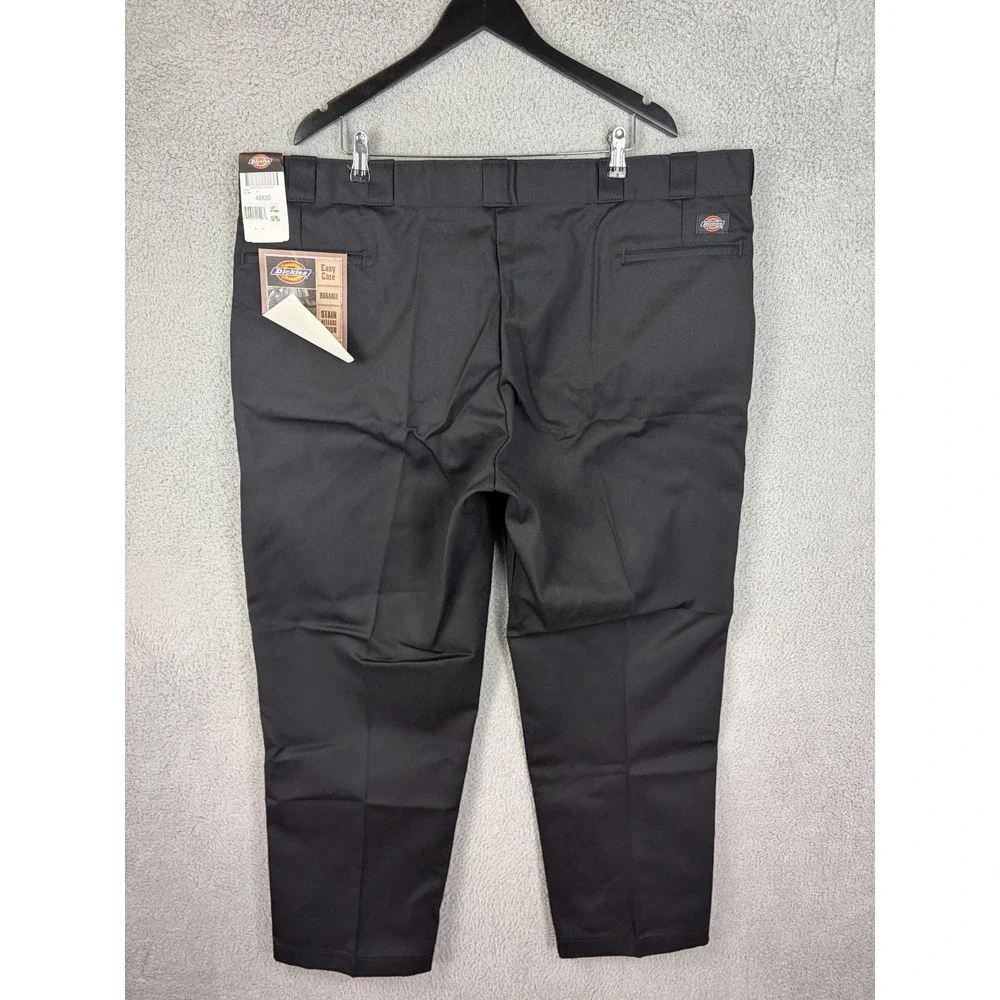 Dickies Mens 874 Classic Fit Work Chino Pants Black 48x30 New